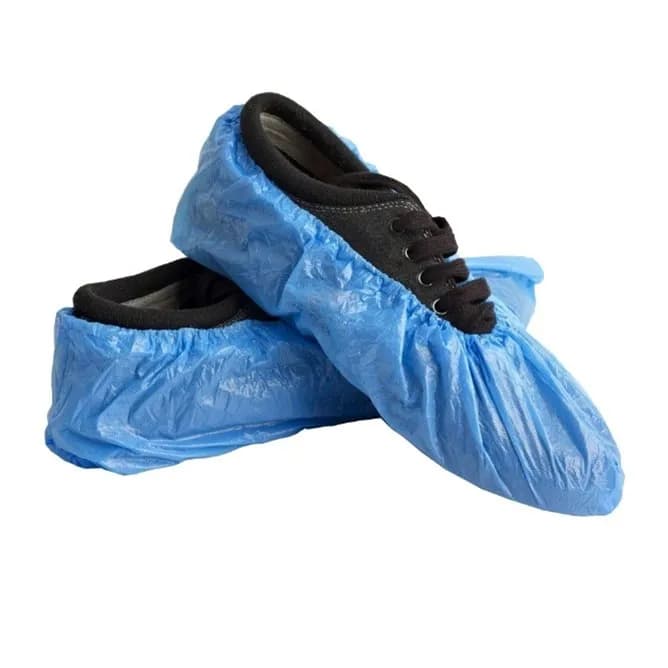 CPE Shoe Cover (Blue) 100pcs