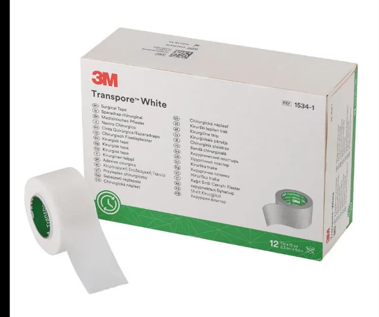 3M Transpore White Dressing Tape