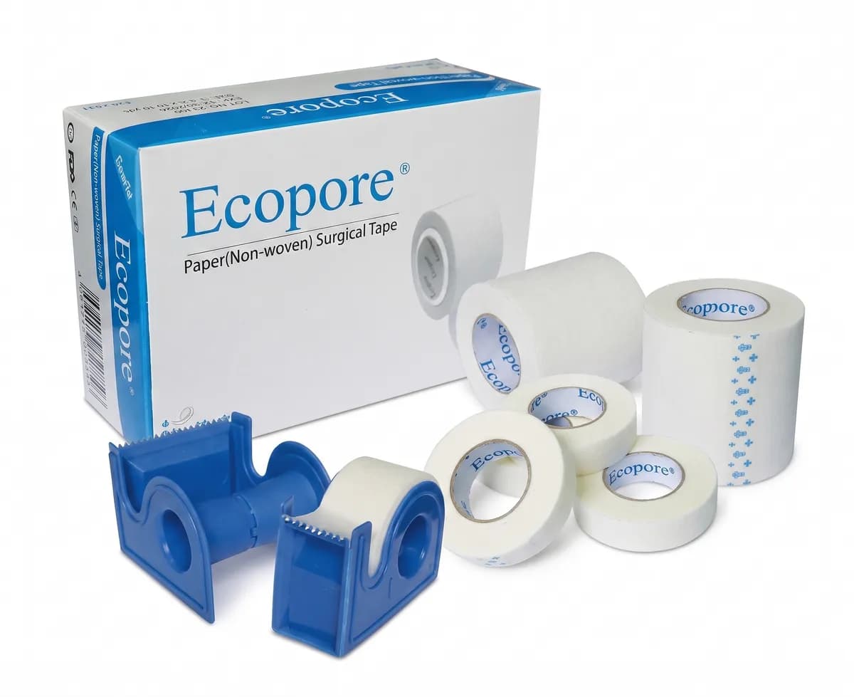 Ecopore Non-Woven Surgical Tape with Dispenser
