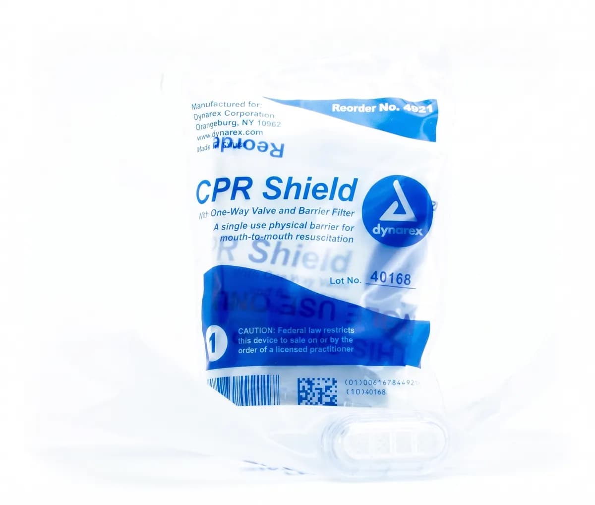Non-Sterile CPR Face Shield