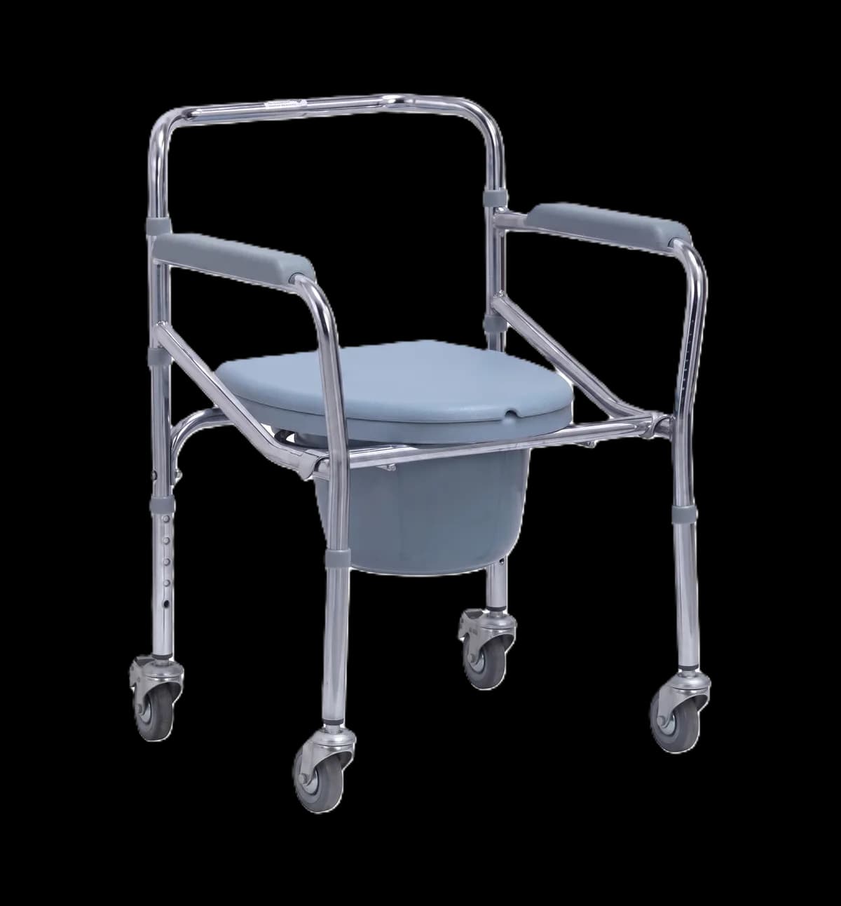 Recova Steel Commode Wheelchair - KY696