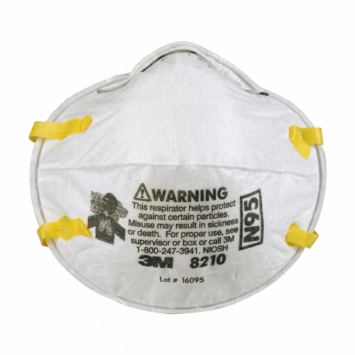 3M N95 (8210) Particulate Respirator 20Qty/Box